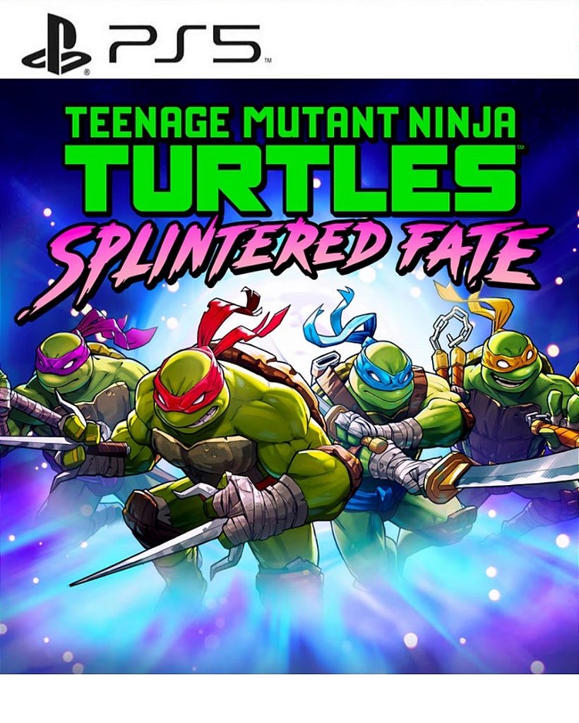 Tartarugas Ninja: O Destino de Splinter PS5 Mídia Digital
