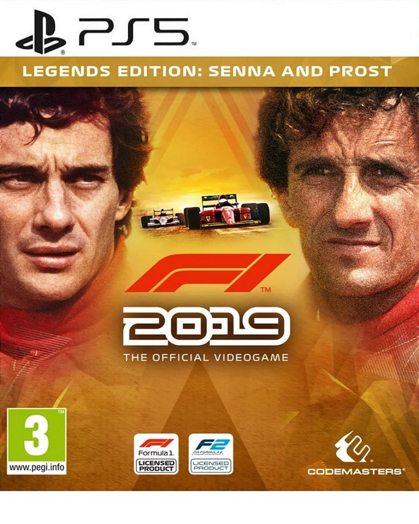 Formula 1 F1 2019 Legends Edition PS5 Mídia Digital