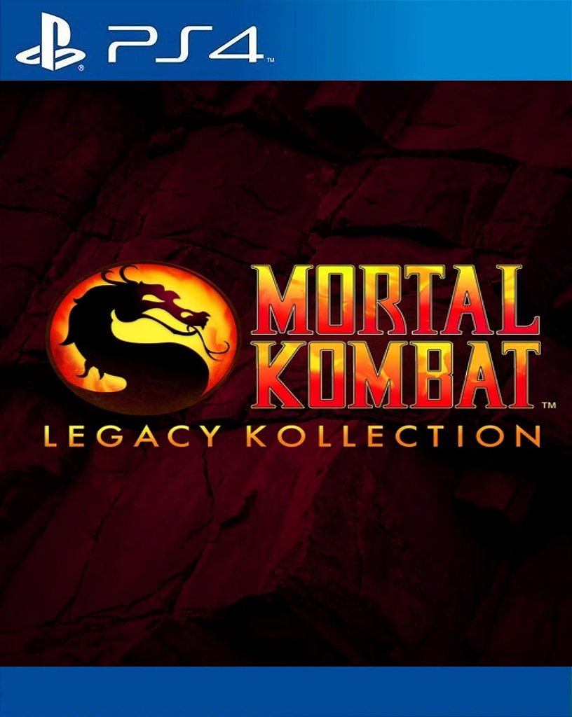 Mortal Kombat: Legacy Kollection PS4 Mídia Digital