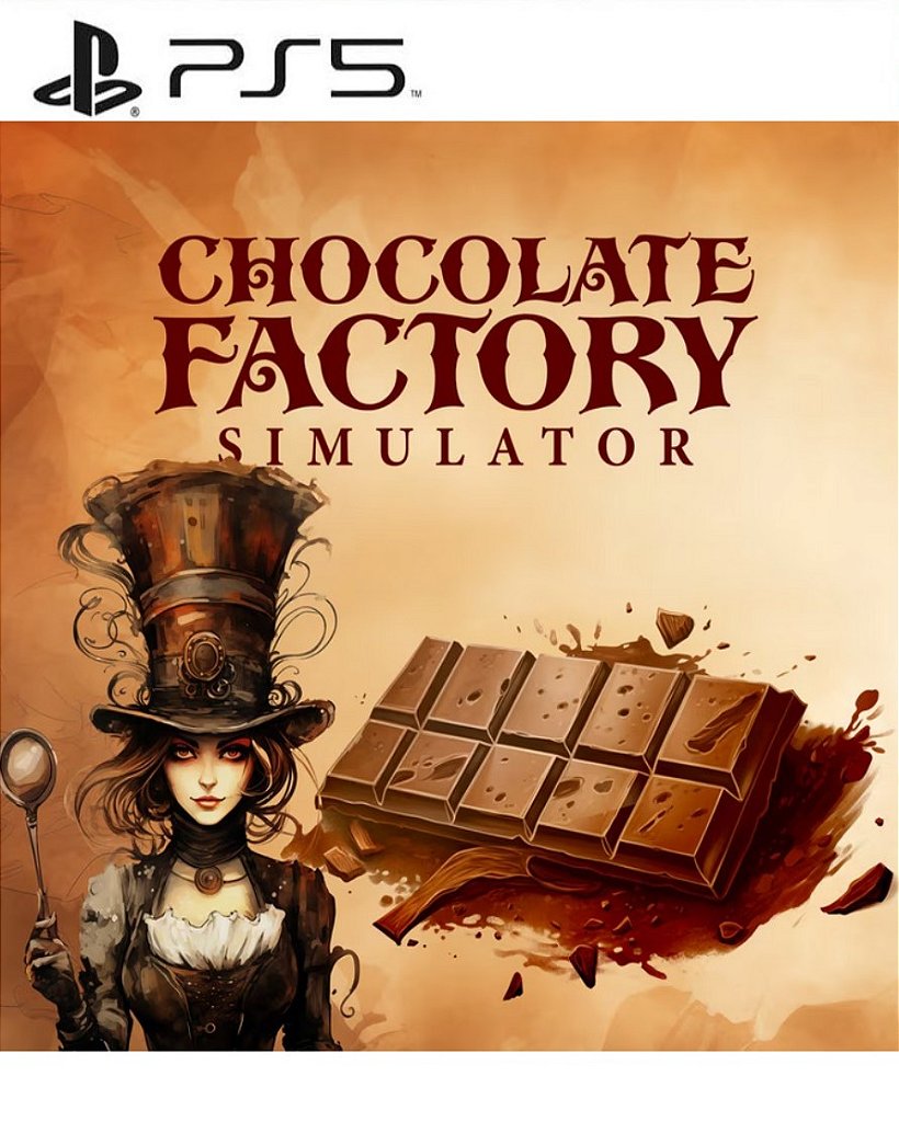 Chocolate Factory Simulator PS5 Mídia Digital