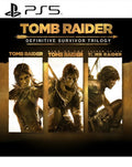 Tomb Raider: Definitive Survivor Trilogy PS5 Mídia Digital