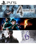 Resident Evil Pacote Triplo PS5 Mídia Digital