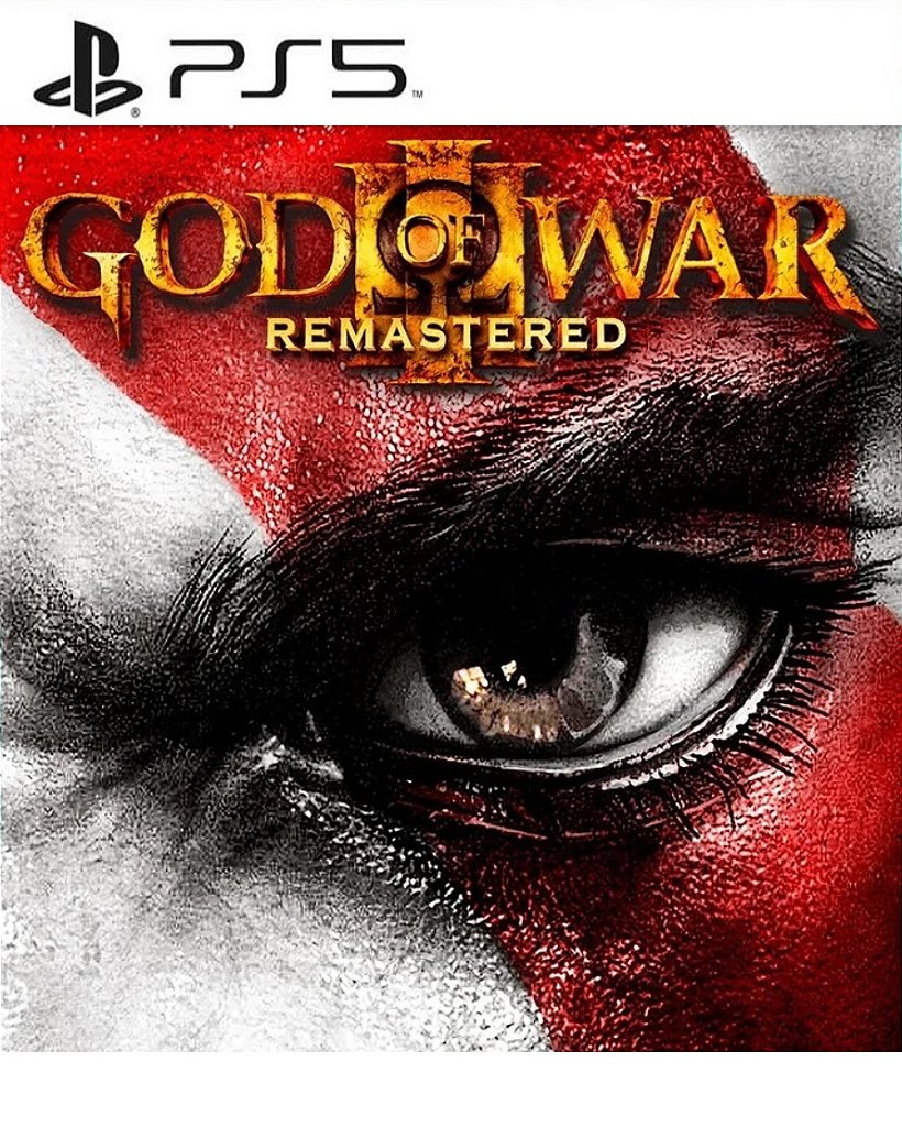 God of War 3 Remastered PS5 Mídia Digital