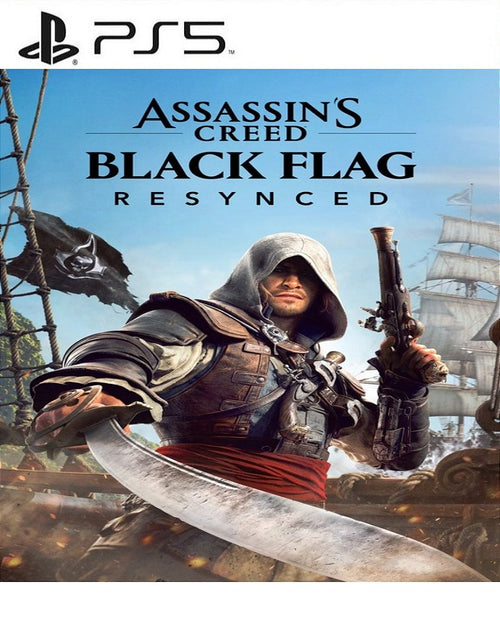 Assassins Creed Black Flag Resynced PS5 Mídia Digital