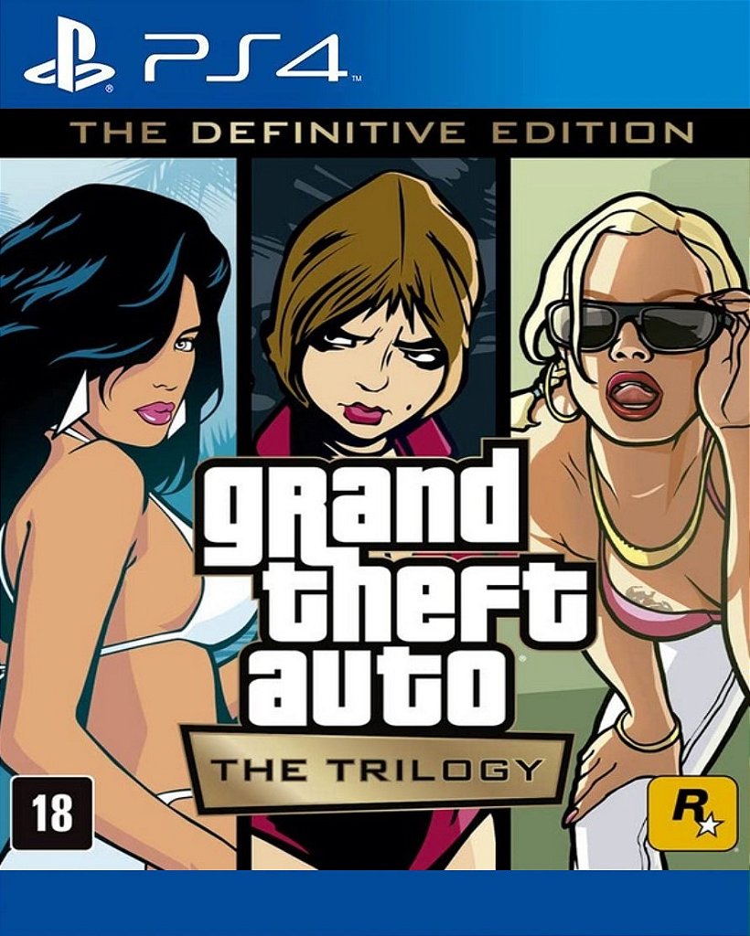 Grand Theft Auto: GTA The Trilogy The Definitive Edition PS4 Digital