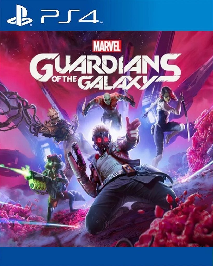 Guardiões da Galáxia da Marvel PS4 Digital