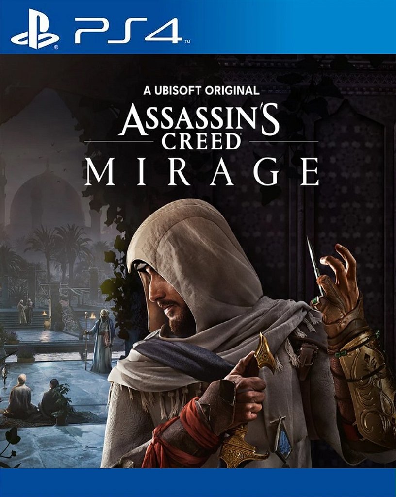 Assassins Creed Mirage PS4 Mídia Digital