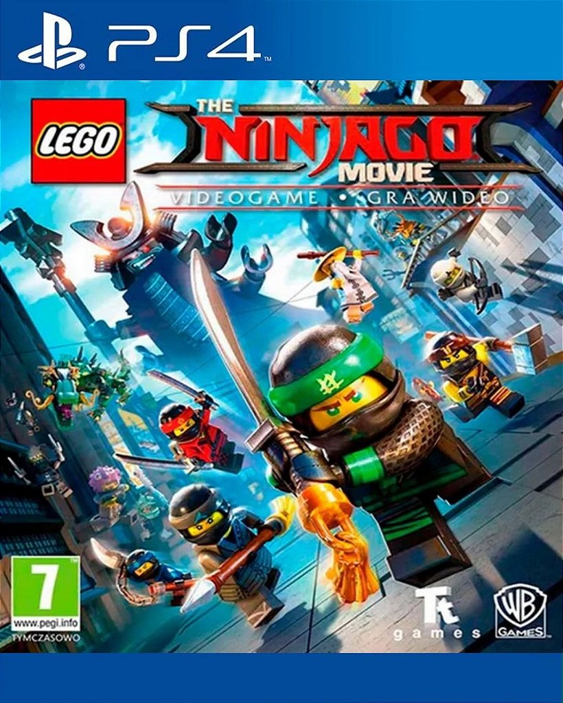 Lego Ninjado O Filme Video Game Ps4 Digital