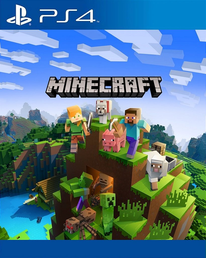 Minecraft PS4 Mídia Digital