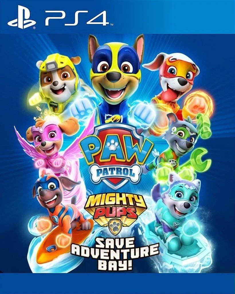 Patrulha PATA: Os Cachorrinhos Poderosos salvam a Baía da Aventura PS4 Digital