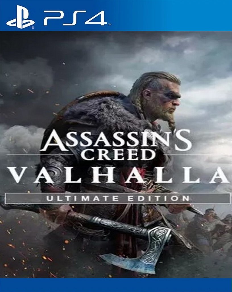 Assassins Creed Valhalla Ultimate Edition PS4 Digital
