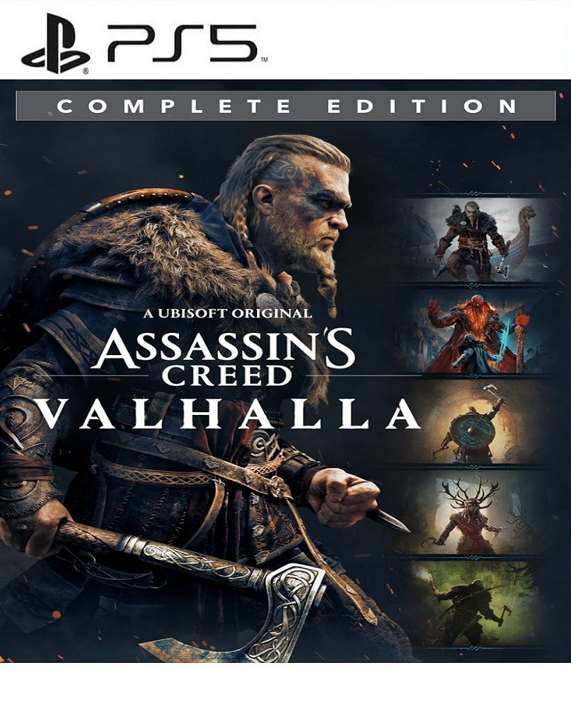 Assassins Creed Valhalla - Complete Edition PS5 Mídia Digital