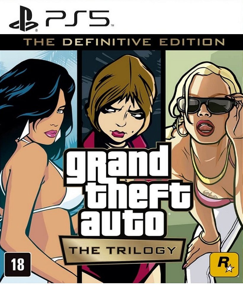 Grand Theft Auto: GTA The Trilogy The Definitive Edition PS5 Mídia Digital