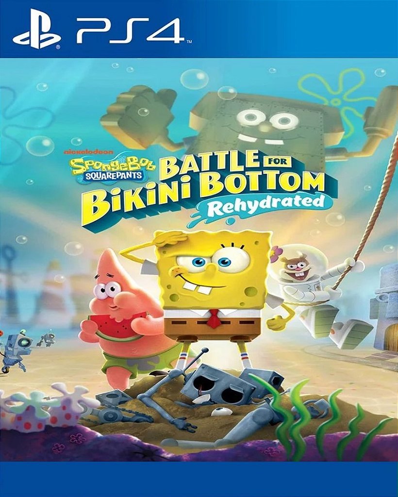 Bob Esponja Calça Quadrada PS4 Digital
