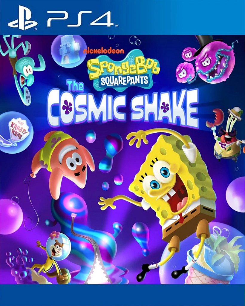 Bob Esponja: The Cosmic Shake PS4 Mídia Digital