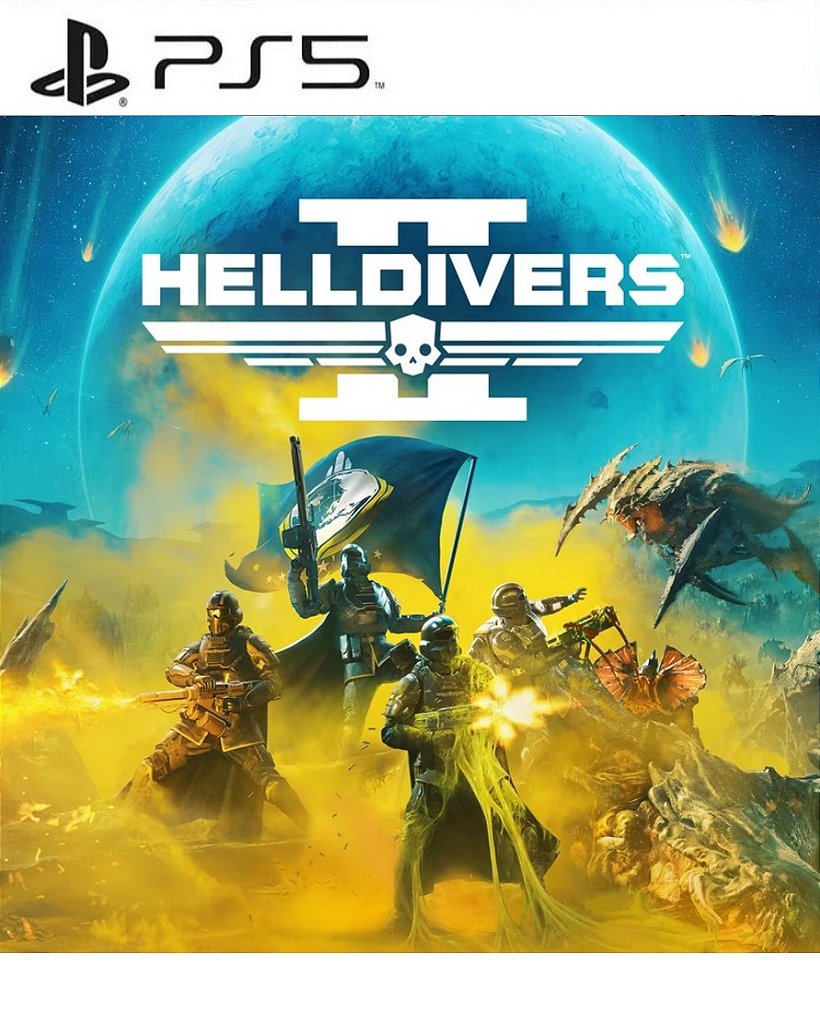 Helldivers 2 PS5 Mídia Digital