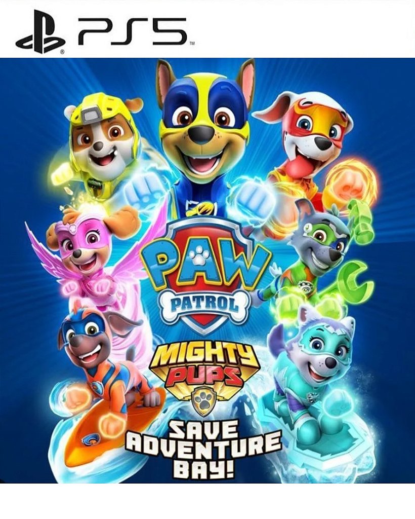 Patrulha PATA: Os Cachorrinhos Poderosos salvam a Baía da Aventura PS5 Digital