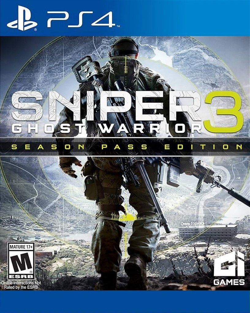 Sniper Ghost Warrior 3 Season Pass Edition PS4 Mídia Digital