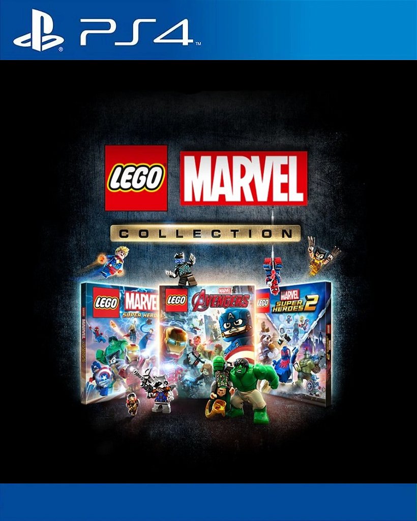 Coleção LEGO Marvel PS4 Mídia Digital