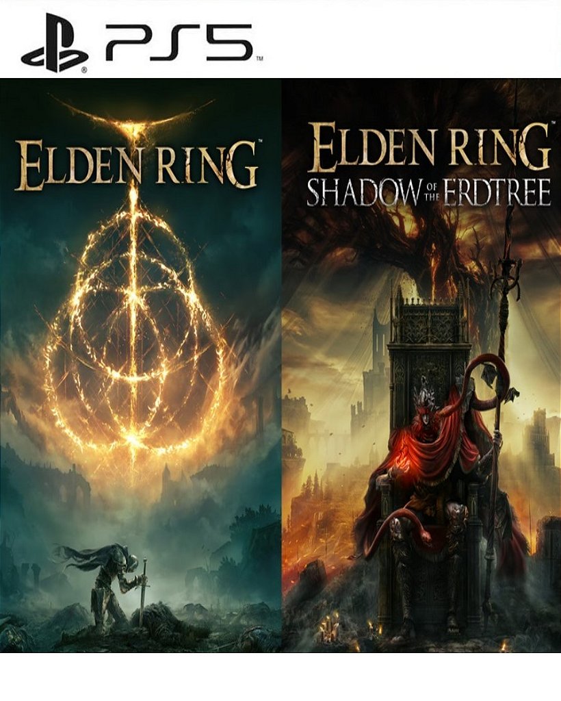 Elden Ring + DLC Shadow of the Erdtree PS5 Mídia Digital