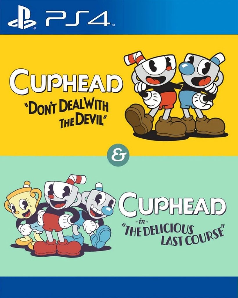 Cuphead & The Delicious Last Course PS4 Mídia Digital