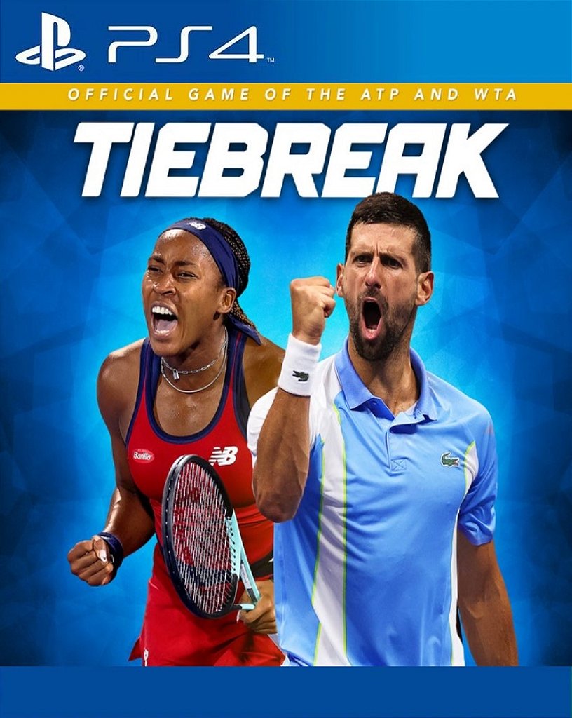 TIEBREAK Official game of the ATP and WTA PS4 Mídia Digital