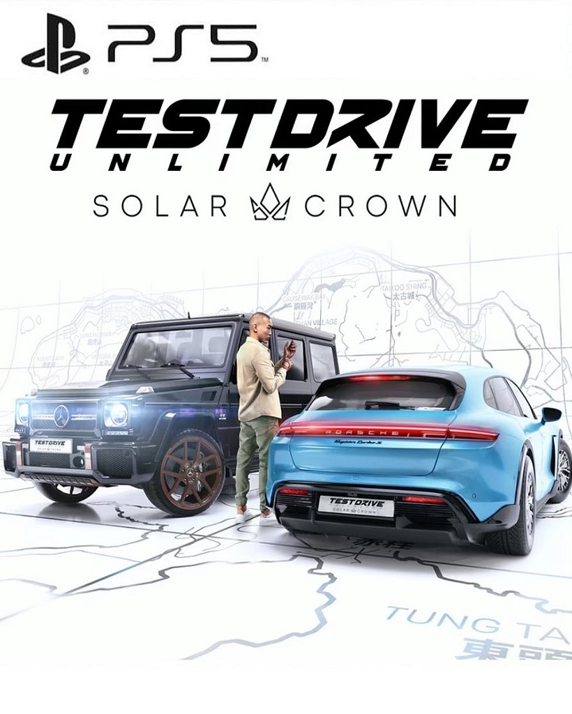 Test Drive Unlimited Solar Crown PS5 Mídia Digital