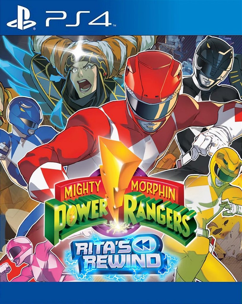 Mighty Morphin Power Rangers Ritas Rewind PS4 Mídia Digital